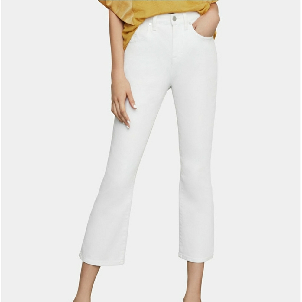 BCBGMAXAZRIA Cropped Bootcut Jeans